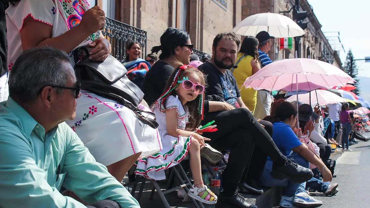 Familias desfile